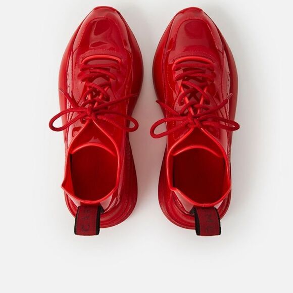 Stella McCartney red transparent eclipse sneakers - Picture 3 of 3